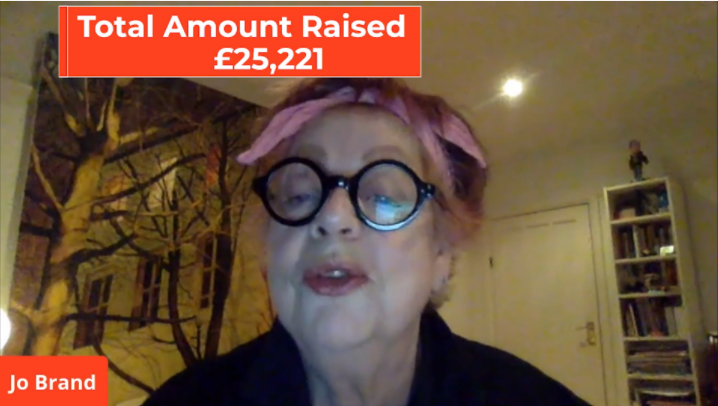 Jo Brand at Stand Up With Women, ActionAid UK and Laptitude Festival