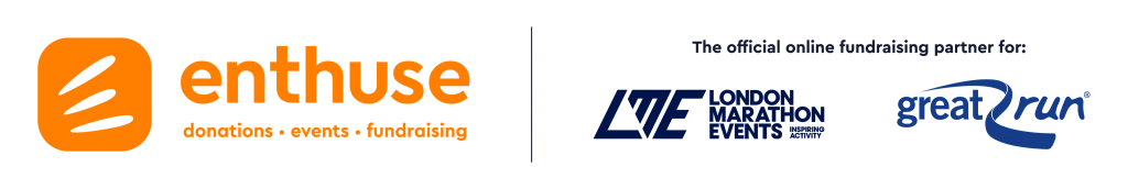 Enthuse is the official online fundraising partner for London marathon events and Great Run