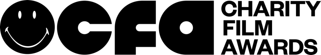 charity film awards logo in black font