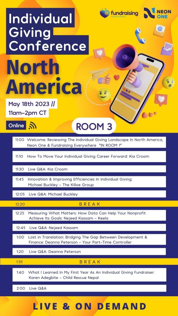 IG North America Schedule - Room 3