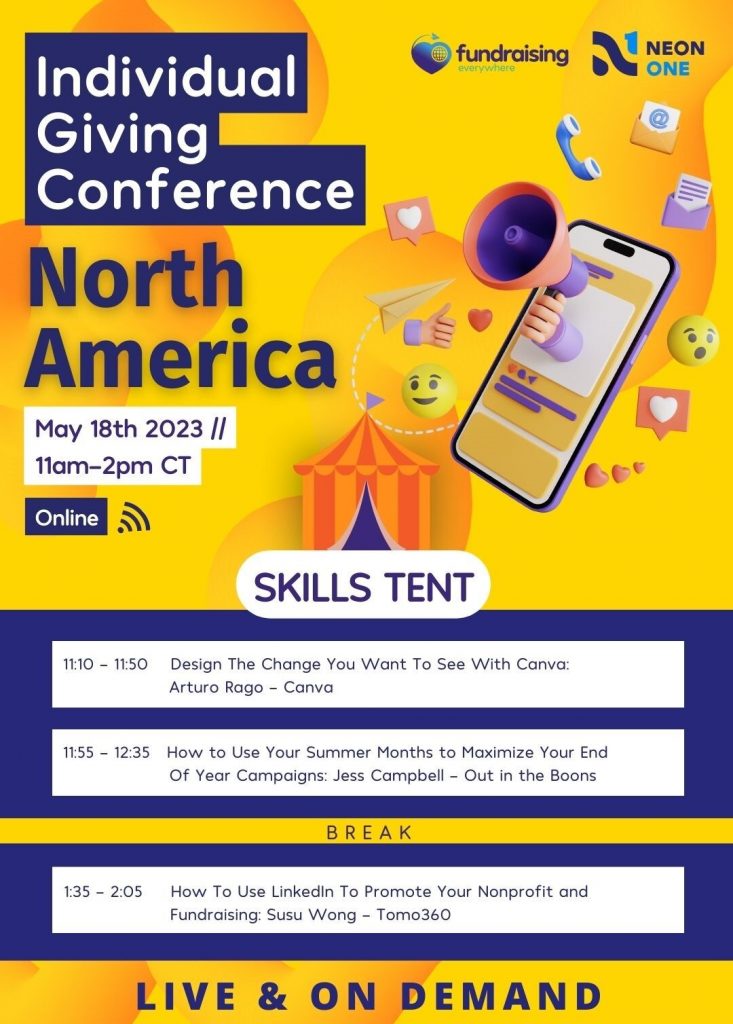 IG North America Schedule - Skills Tent