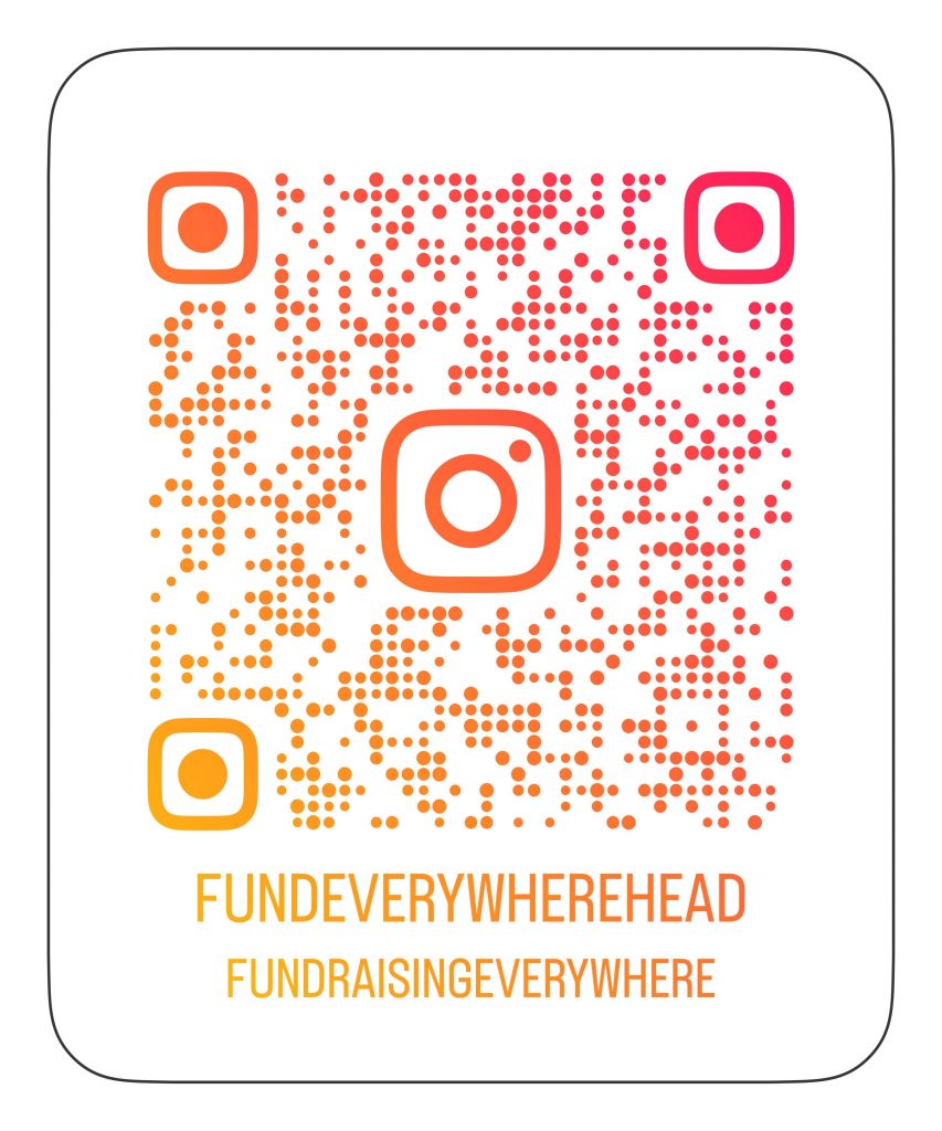 QR code for Instagram filter - Fundraising Everywhere