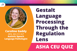 Caroline Gaddy - ASHA Quiz