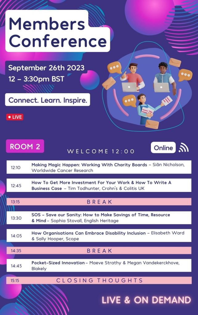 Members Conf 2023 Programme - Room 2