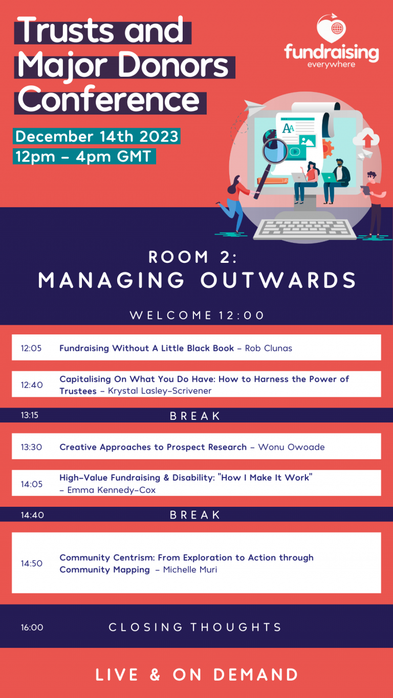 Trusts & Major Donors Programme - Room 2